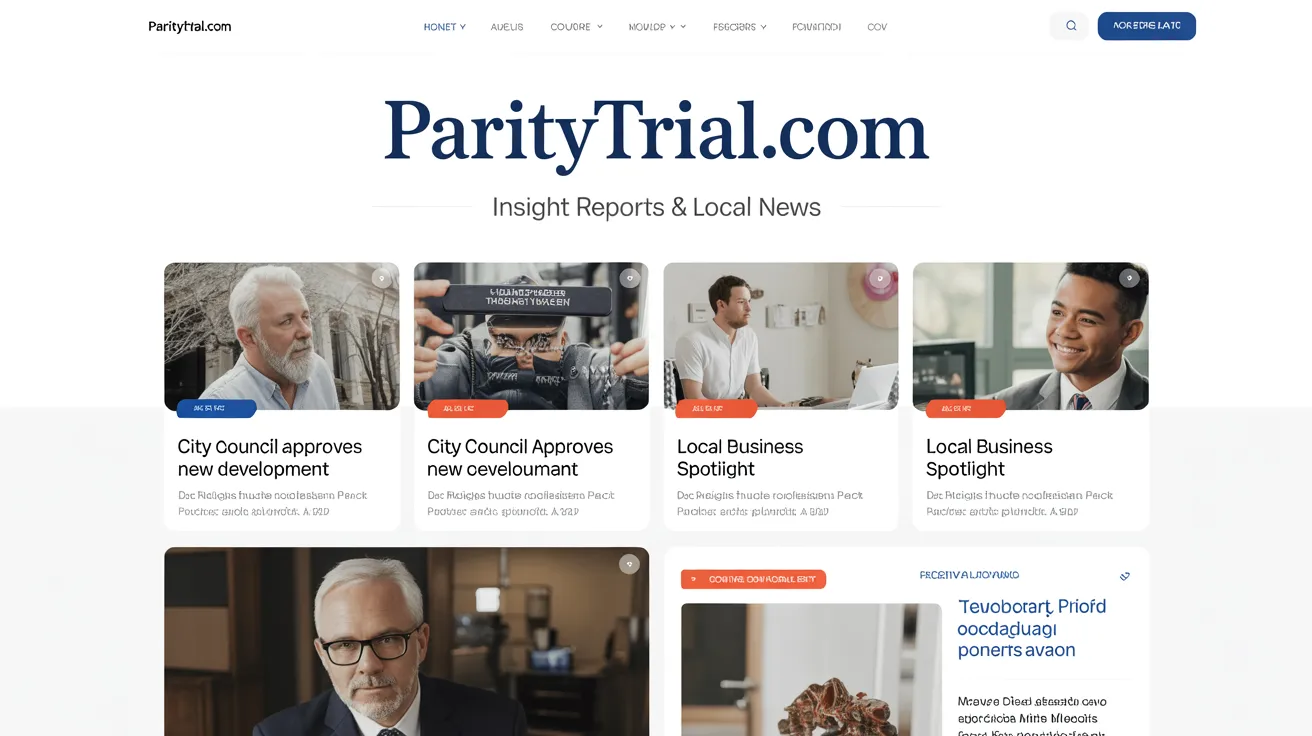 Paritytrial.com - Insight Reports & Local News